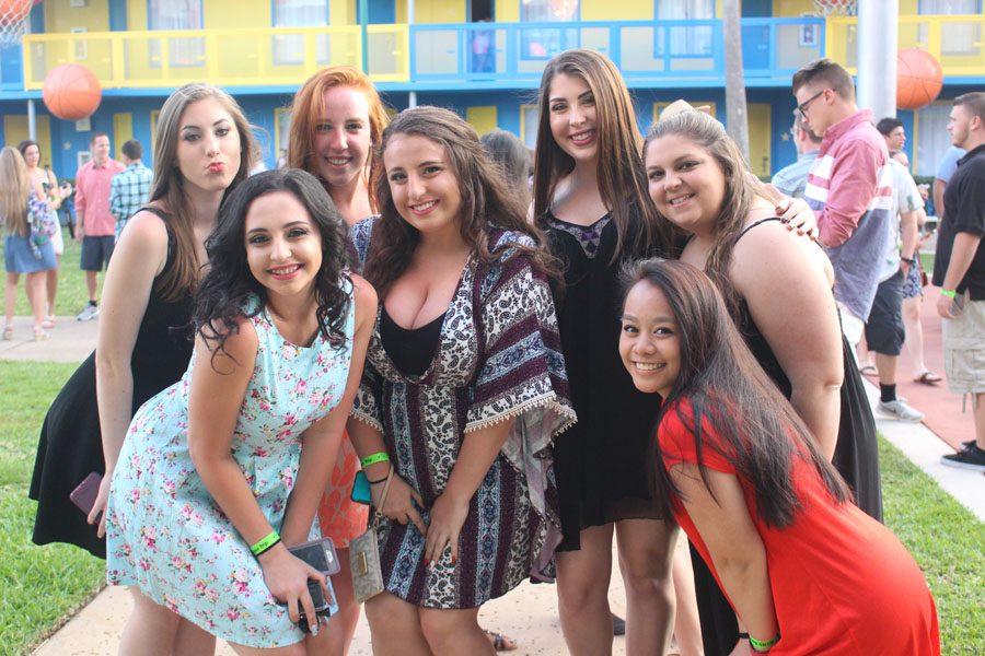 Taylor Dietz, Marielena Richards, Megan Dougherty, Samantha Razzo, Stephanie Mariano, Theresea Rohr, Christina Cooney
All dolled up and ready for the dance.