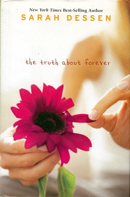 The book art for "The Truth About Forever" by Sarah Dessen.