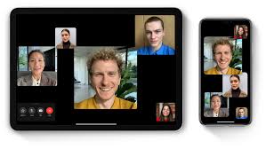 An example screenshot of a group Facetime call, a great way to stay connected at a distance. 